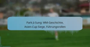 Park Ji-Sung: WM-Geschichte, Asien-Cup-Siege, Führungsrollen